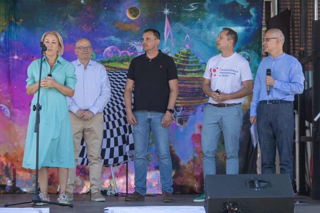 Piknik rodzinny Astrofestiwal w Grudziądzu, fot. Mikołaj Kuras dla UMWKP