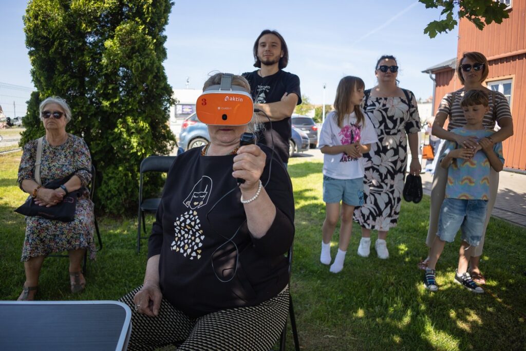 Piknik rodzinny Astrofestiwal w Grudziądzu, fot. Mikołaj Kuras dla UMWKP