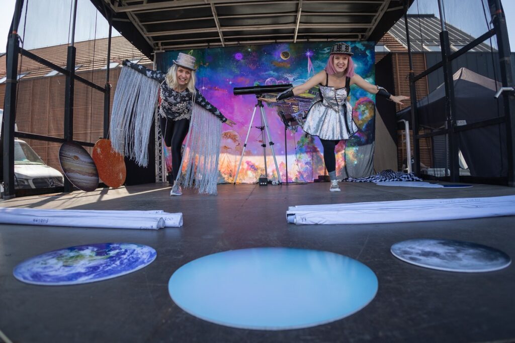 Piknik rodzinny Astrofestiwal w Grudziądzu, fot. Mikołaj Kuras dla UMWKP