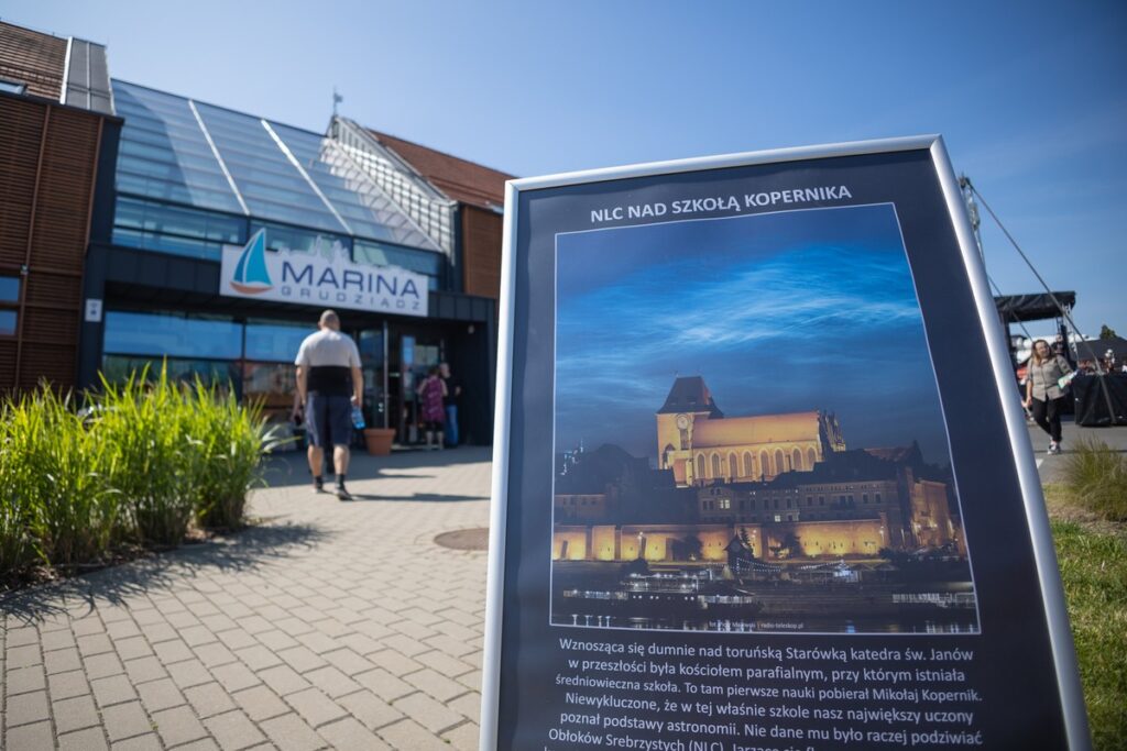 Piknik rodzinny Astrofestiwal w Grudziądzu, fot. Mikołaj Kuras dla UMWKP