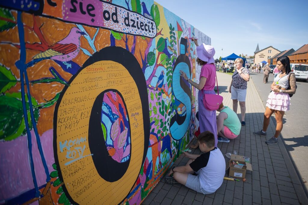 Piknik rodzinny Astrofestiwal w Grudziądzu, fot. Mikołaj Kuras dla UMWKP