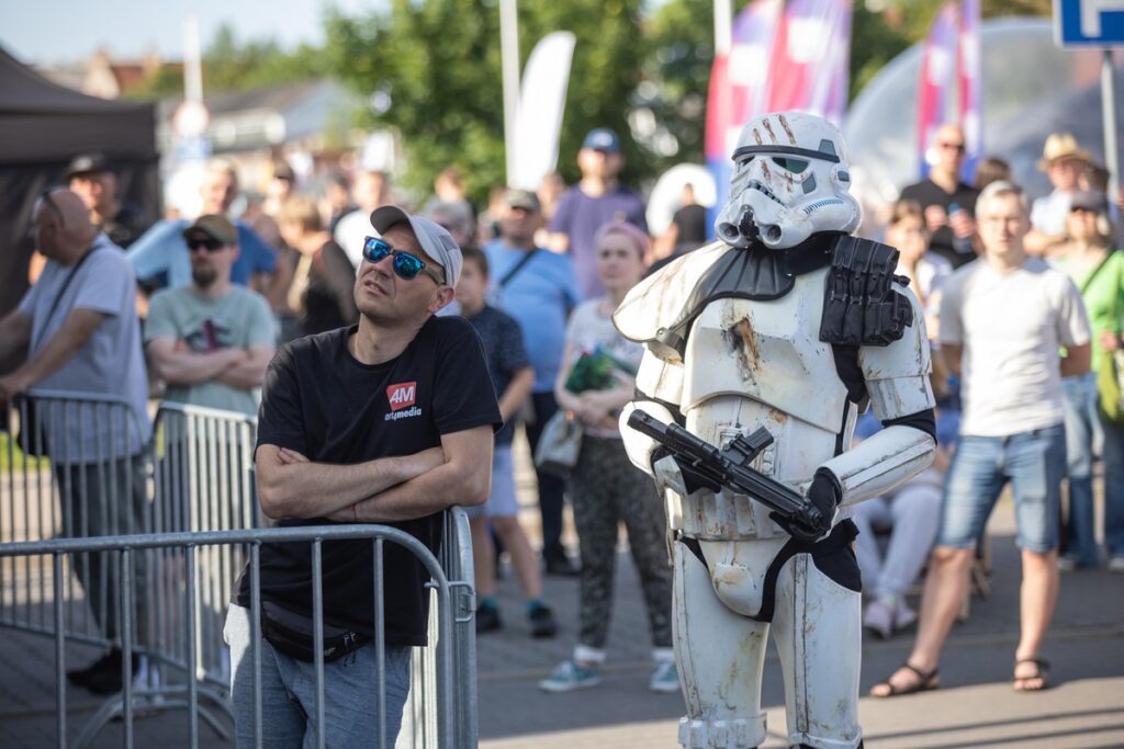 Piknik rodzinny Astrofestiwal w Grudziądzu, fot. Mikołaj Kuras dla UMWKP