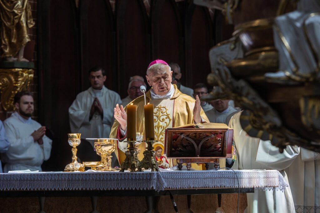 Jubileusz 60-lecia kapłaństwa biskupa seniora Andrzeja Suskiego, fot. Mikołaj Kuras dla UMWP