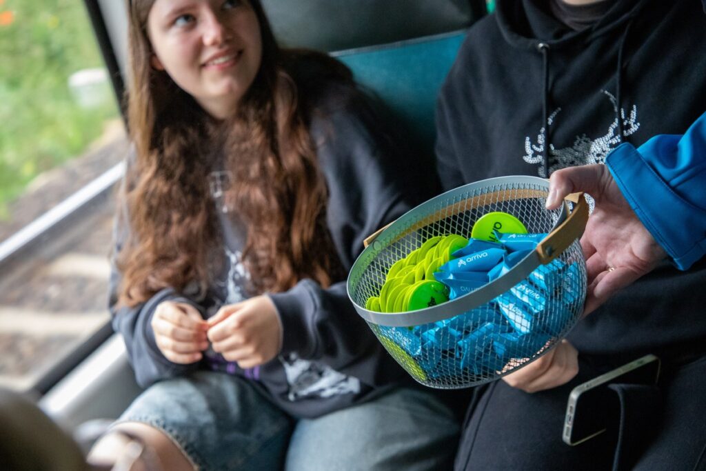 Pierwszy kurs pociągu Latarnik na Hel, fot. Agnieszka Bielecka/Arriva