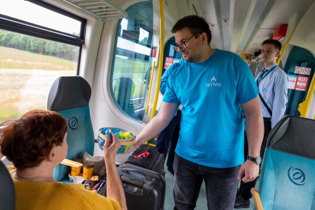 Pierwszy kurs pociągu Latarnik na Hel, fot. Agnieszka Bielecka/Arriva