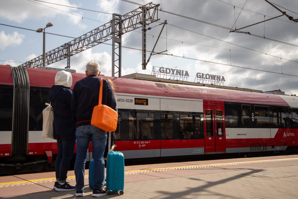 Pierwszy kurs pociągu Latarnik na Hel, fot. Agnieszka Bielecka/Arriva