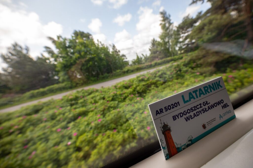 Pierwszy kurs pociągu Latarnik na Hel, fot. Agnieszka Bielecka/Arriva