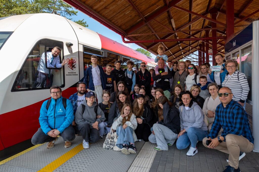 Pierwszy kurs pociągu Latarnik na Hel, fot. Agnieszka Bielecka/Arriva