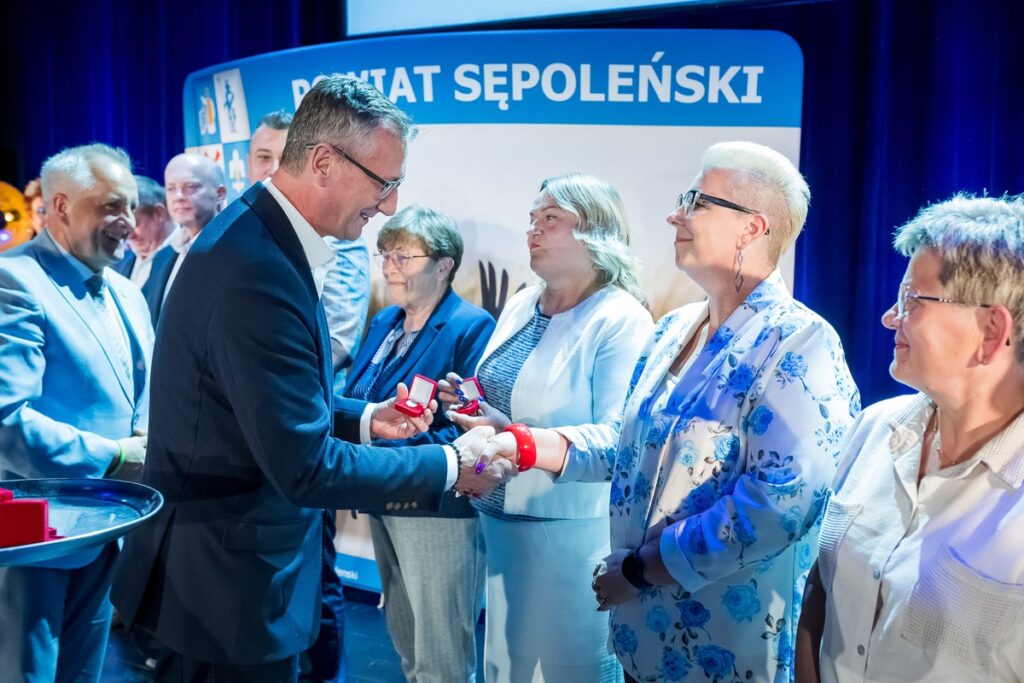 Meeting with village leaders from the Sępólno district, photo: Tomasz Czachorowski/eventphoto for UMWKP