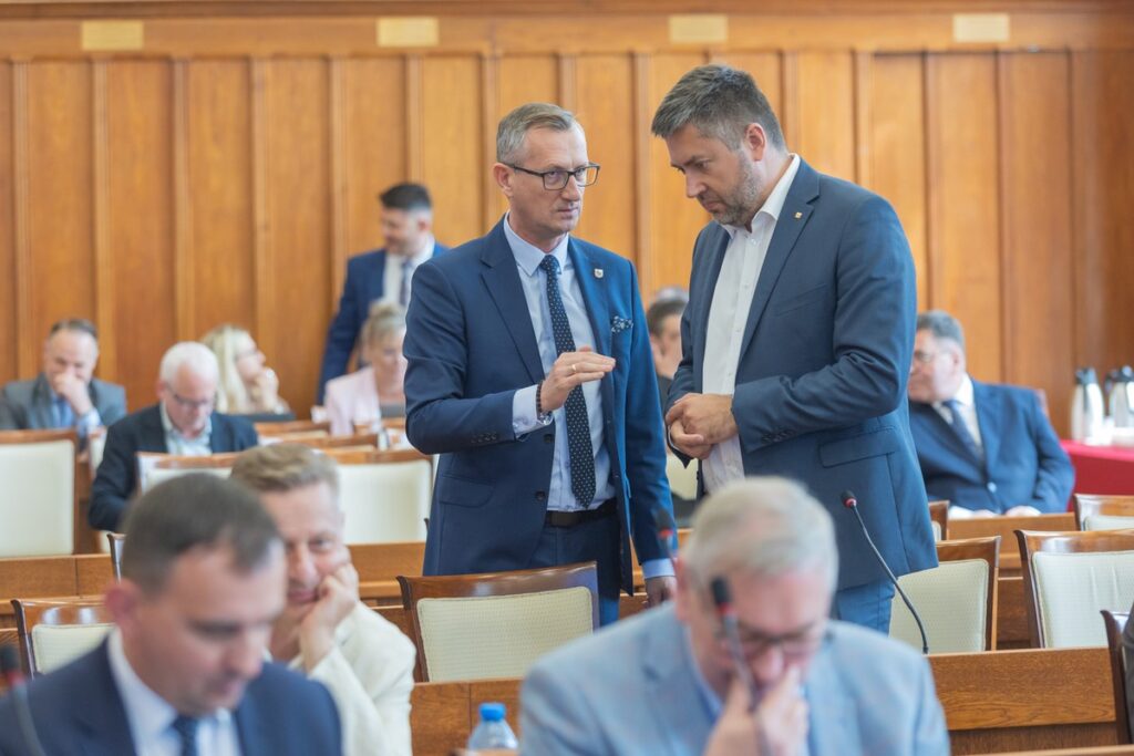 Sesja sejmiku województwa, 23 czerwca 2025, fot. Mikołaj Kuras dla UMWKP