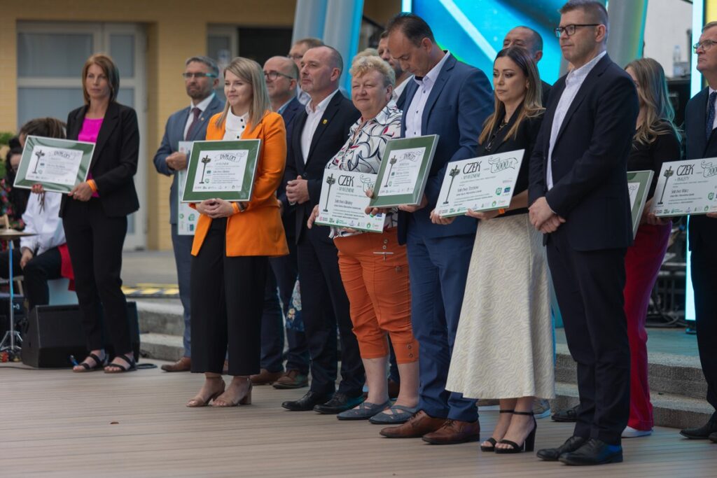 Wręczenie nagród w konkursie Fundusz sołecki – najlepsza inicjatywa, fot. Mikołaj Kuras dla UMWKP Award ceremony for the Village Fund competition – best initiative, photo by Mikołaj Kuras for UMWKP