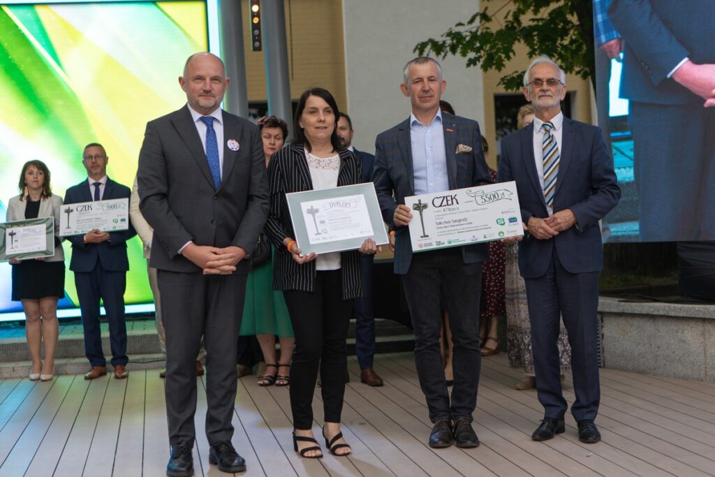 Wręczenie nagród w konkursie Fundusz sołecki – najlepsza inicjatywa, fot. Mikołaj Kuras dla UMWKP Award ceremony for the Village Fund competition – best initiative, photo by Mikołaj Kuras for UMWKP