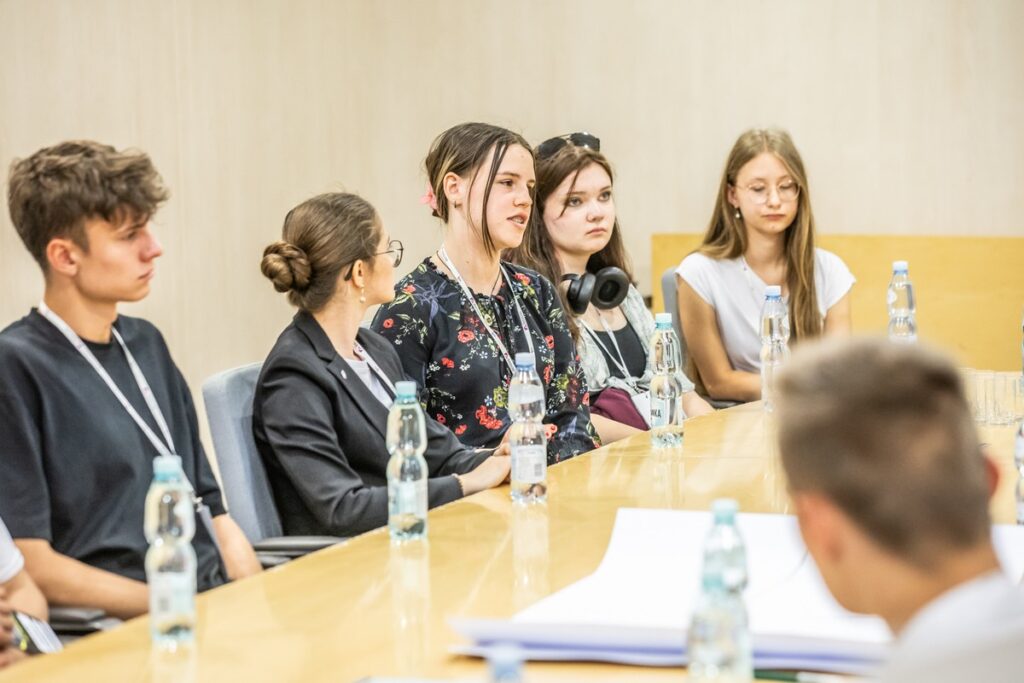 Okrągły Stół Uczniowski, Toruń 2025, fot. Andrzej Goiński/UMWKP