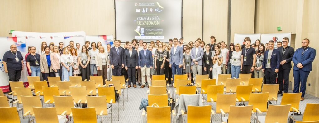 Okrągły Stół Uczniowski, Toruń 2025, fot. Andrzej Goiński/UMWKP