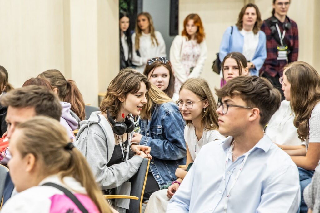 Okrągły Stół Uczniowski, Toruń 2025, fot. Andrzej Goiński/UMWKP