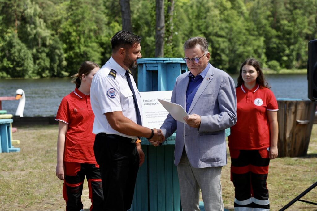 Inauguracja sezonu wakacyjnego WOPR w tleniu, fot. Andrzej Goiński