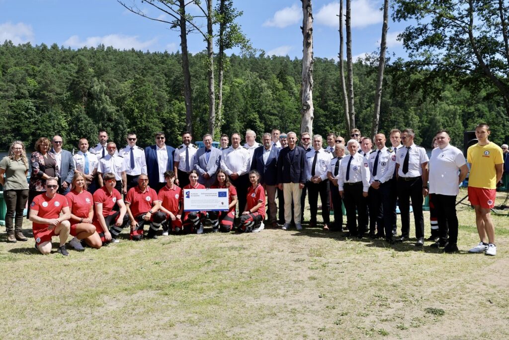 Inauguracja sezonu wakacyjnego WOPR w tleniu, fot. Andrzej Goiński