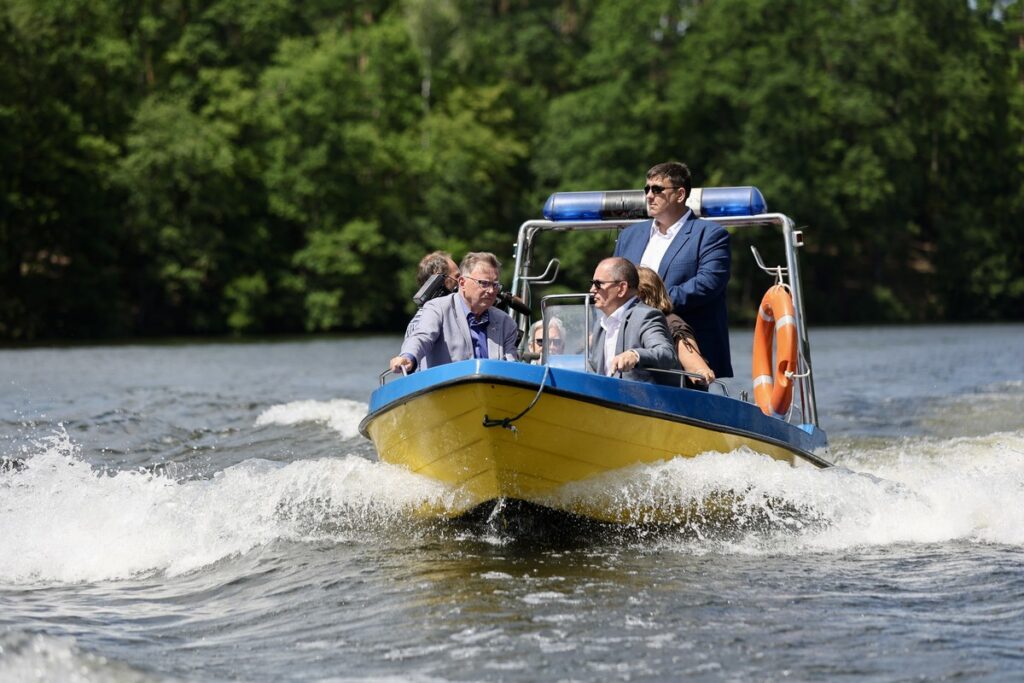 Inauguracja sezonu wakacyjnego WOPR w tleniu, fot. Andrzej Goiński