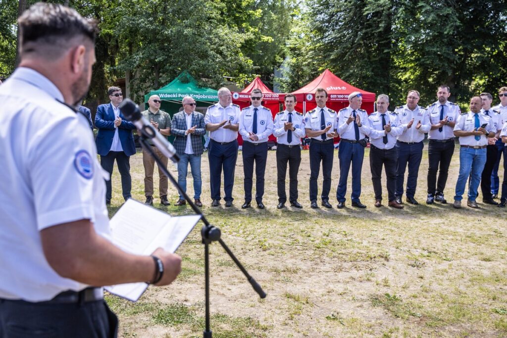 Inauguration of the WOPR summer season in Tleń, photo by Andrzej Goiński
