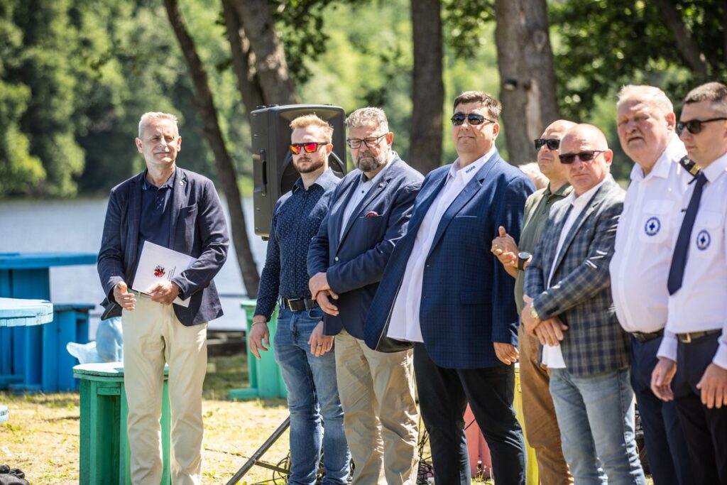 Inauguration of the WOPR summer season in Tleń, photo by Andrzej Goiński