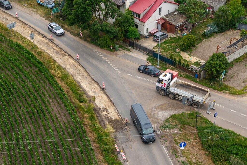 Modernization of Regional Road 268, photo by Szymon Zdziebło/tarantoga.pl for the UMWKP