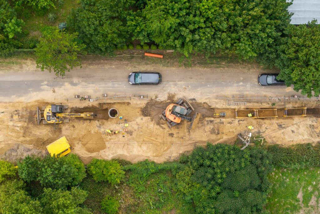 Modernization of Regional Road 268, photo by Szymon Zdziebło/tarantoga.pl for the UMWKP