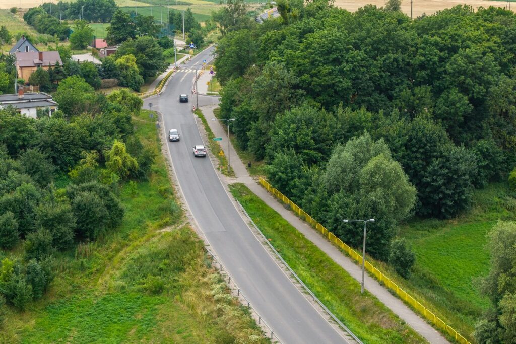 Modernization of Regional Road 268, photo by Szymon Zdziebło/tarantoga.pl for the UMWKP