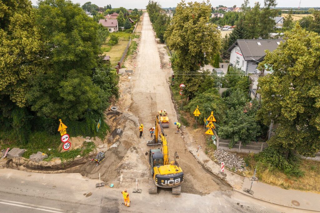 Modernization of Regional Road 268, photo by Szymon Zdziebło/tarantoga.pl for the UMWKP