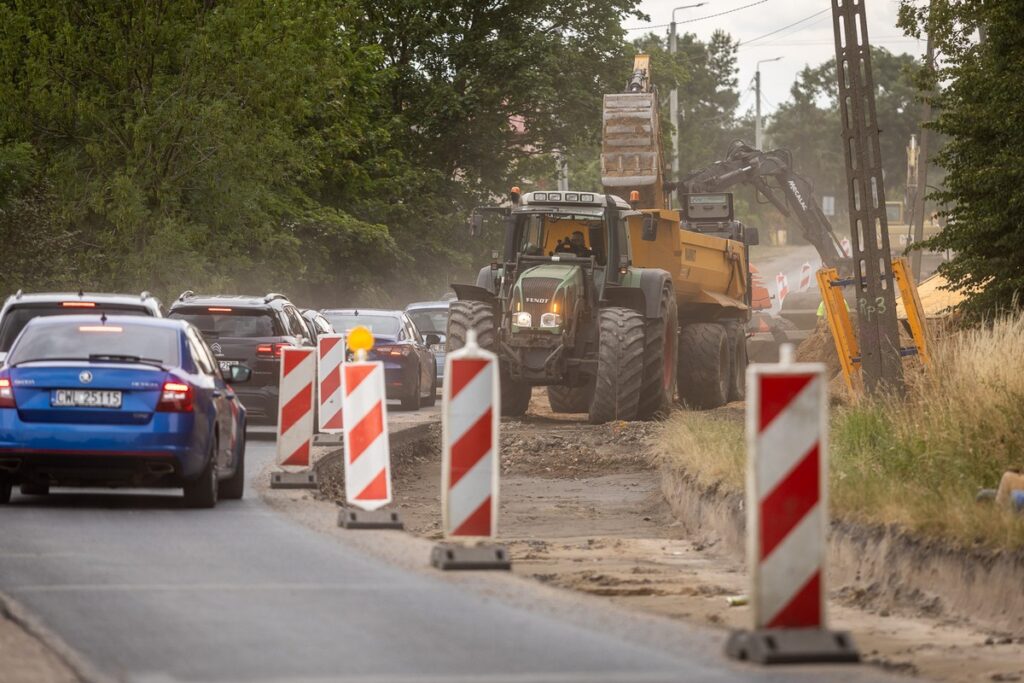 Modernization of Regional Road 268, photo by Szymon Zdziebło/tarantoga.pl for the UMWKP