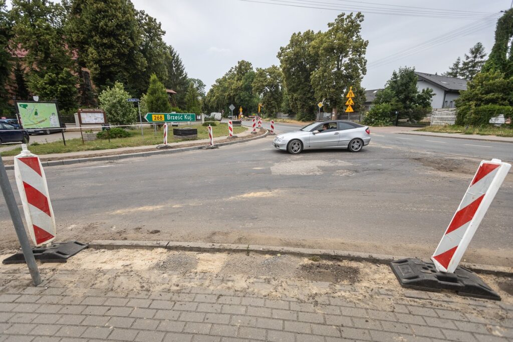 Modernization of Regional Road 268, photo by Szymon Zdziebło/tarantoga.pl for the UMWKP