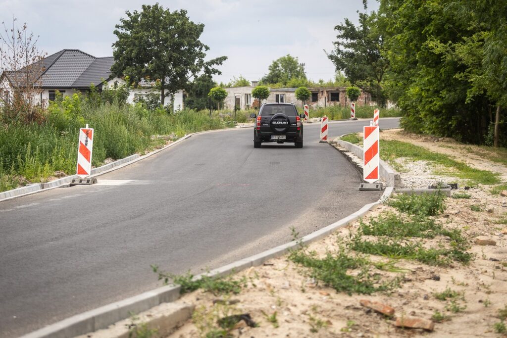 Modernization of Regional Road 268, photo by Szymon Zdziebło/tarantoga.pl for the UMWKP