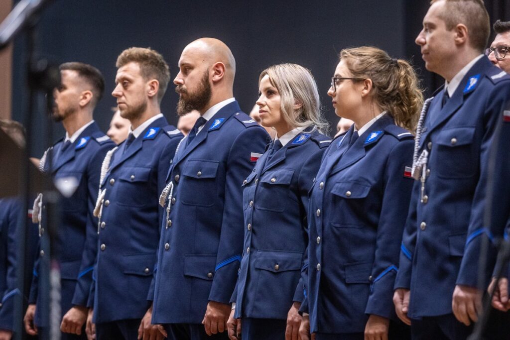 Uroczyste spotkanie z okazji Święta Policji, fot. Szymon Zdziebło/tarantoga dla UMK