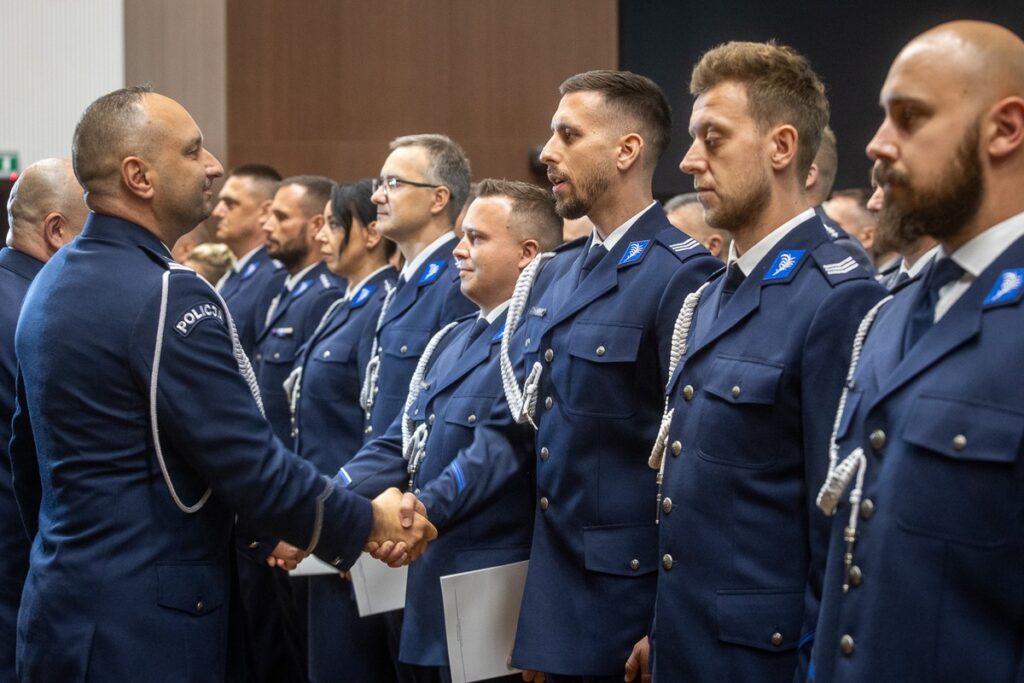 Uroczyste spotkanie z okazji Święta Policji, fot. Szymon Zdziebło/tarantoga dla UMK