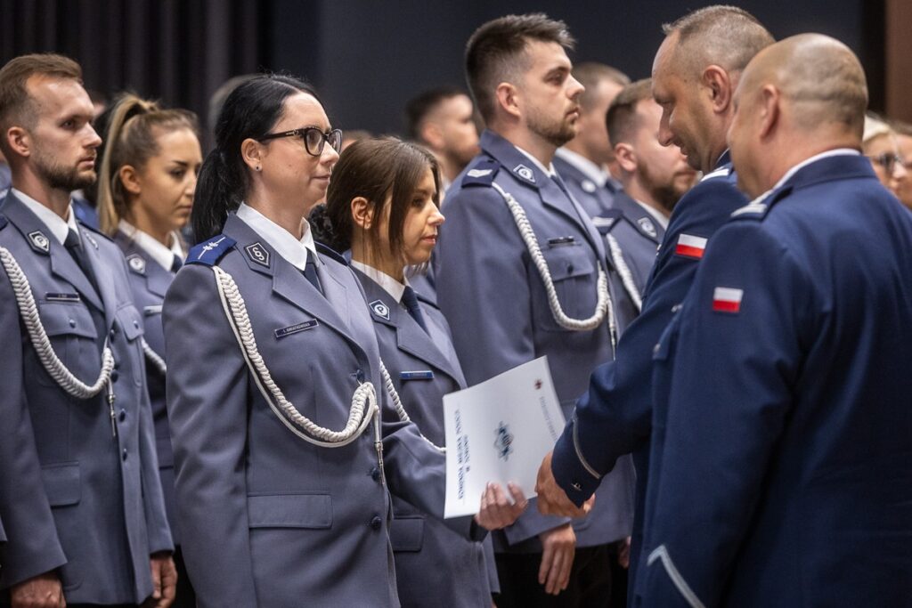 Uroczyste spotkanie z okazji Święta Policji, fot. Szymon Zdziebło/tarantoga dla UMK