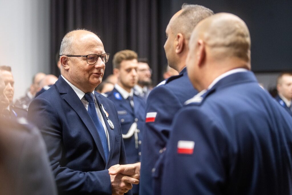 Uroczyste spotkanie z okazji Święta Policji, fot. Szymon Zdziebło/tarantoga dla UMK