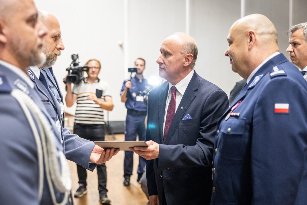 Uroczyste spotkanie z okazji Święta Policji, fot. Szymon Zdziebło/tarantoga dla UMK
