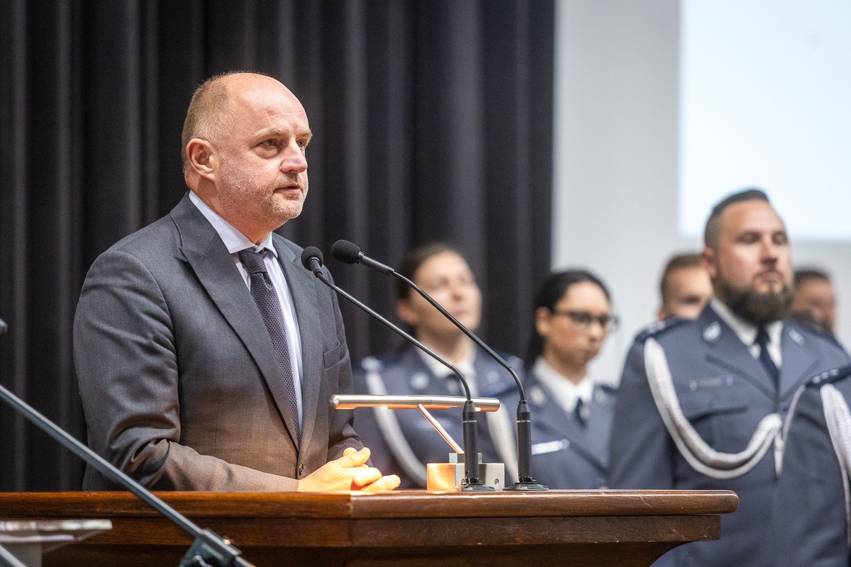 Uroczyste spotkanie z okazji Święta Policji, fot. Szymon Zdziebło/tarantoga dla UMK
