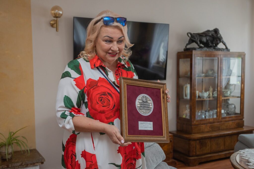 Awarding of the Unitas Durat medal to Ms Wanda Irena Panfil, photo by Mikołaj Kuras for UMWKP