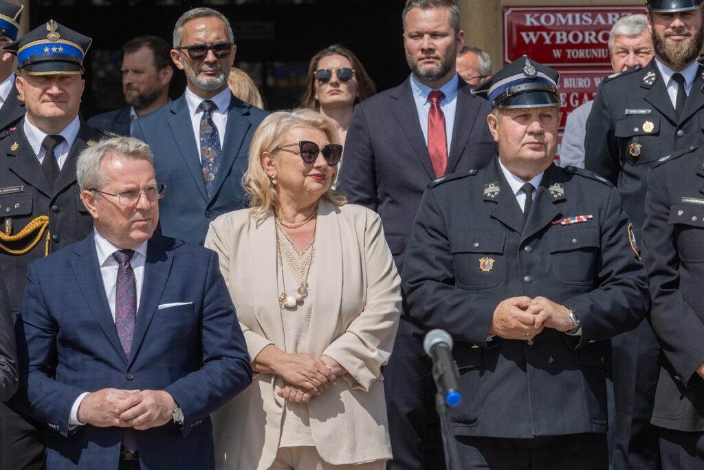 Przekazanie sprzętu jednostkom OSP, fot. Mikołaj Kuras dla UMWKP