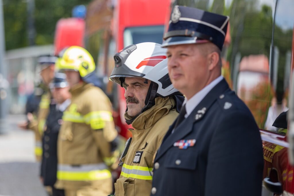 Przekazanie sprzętu jednostkom OSP, fot. Mikołaj Kuras dla UMWKP