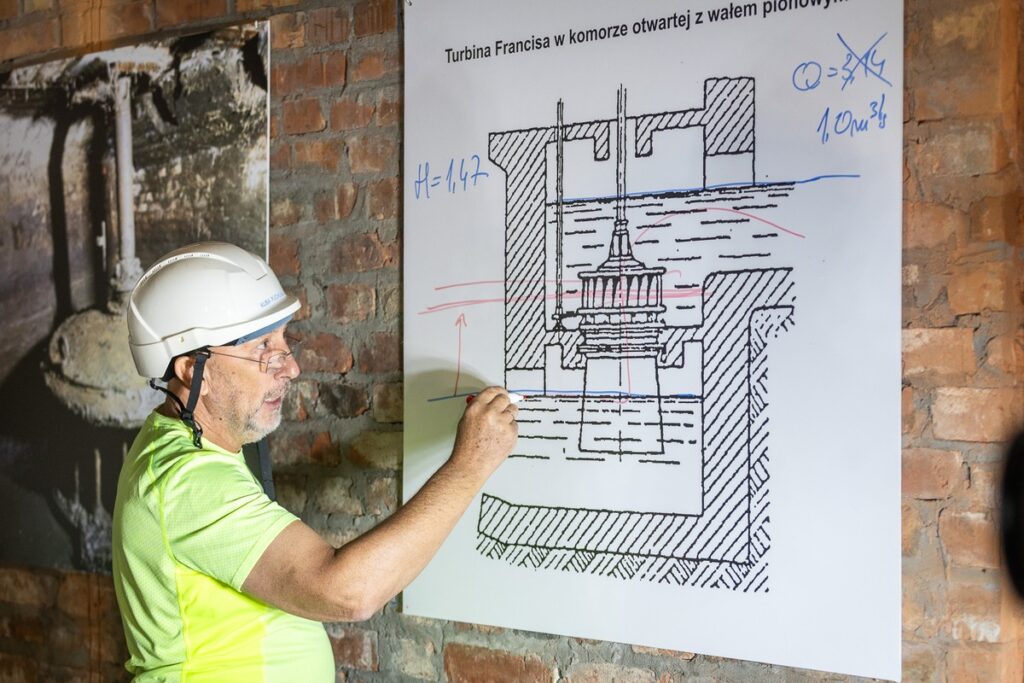 Wizyta na budowie Młyna Energii w Grudziądzu, fot. Szymon Zdziebło/tarantoga dla UMWKP