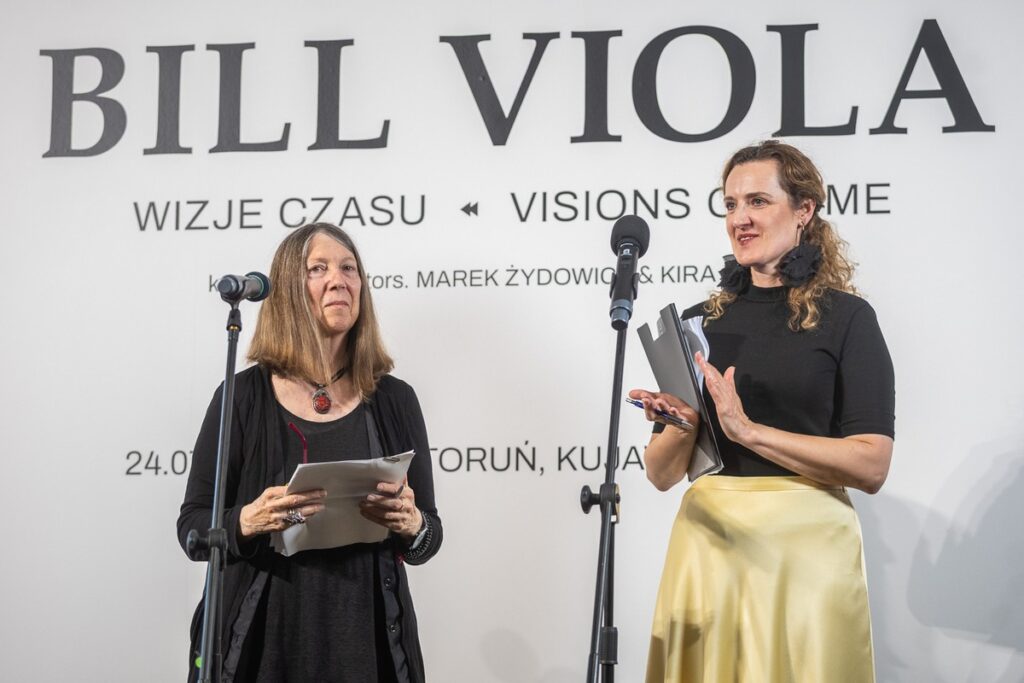 Wernisaż wystawy Billa Violi „Wizje czasu”, fot. Szymon Zdziebło/tarantoga.pl dla UMWKP