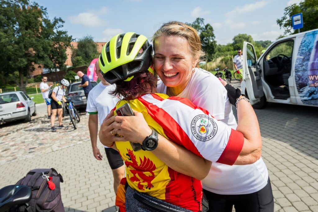 Jakubowa Sztafeta Rowerowa – dzień I, fot. Tomasz Czachorowski, eventphoto.com.pl dla UMWKP
