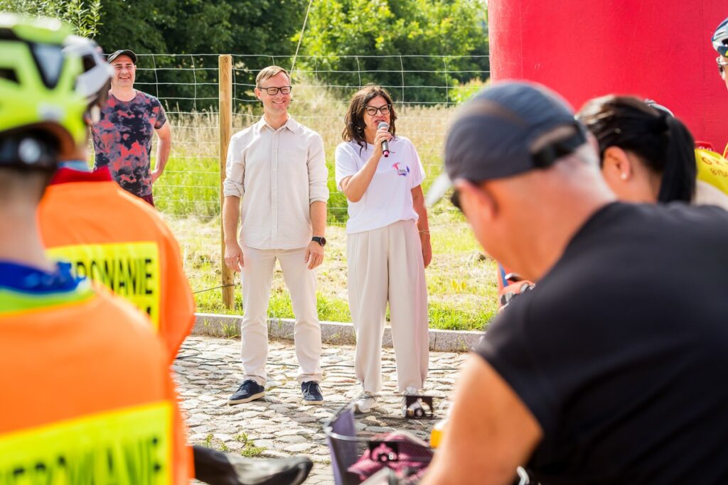 Jakubowa Sztafeta Rowerowa – dzień I, fot. Tomasz Czachorowski, eventphoto.com.pl dla UMWKP