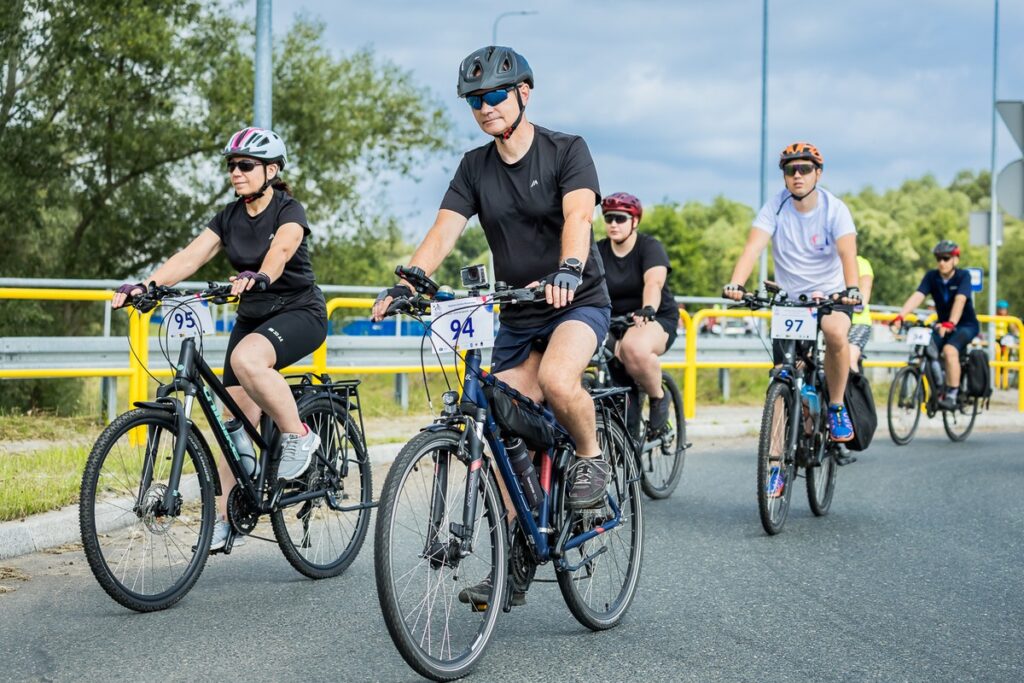Jakubowa Sztafeta Rowerowa – dzień I, fot. Tomasz Czachorowski, eventphoto.com.pl dla UMWKP