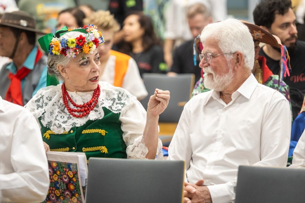 Spotkanie z artystami z Kurytyby, fot. Szymon Zdziebło/tarantoga dla UMWKP