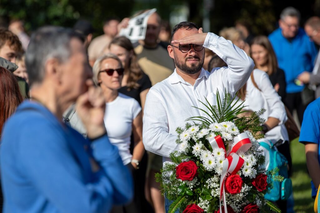 Regional anniversary commemoration of the Warsaw Uprising outbreak in Toruń, photo by Agnieszka Bielecka, for UMT