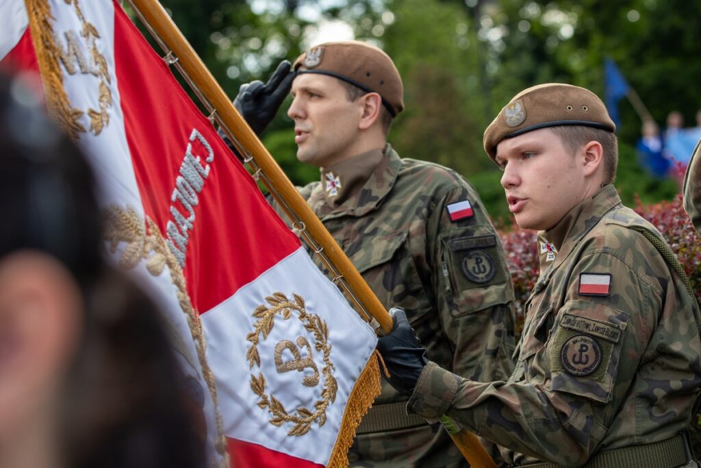 Regional anniversary commemoration of the Warsaw Uprising outbreak in Toruń, photo by Agnieszka Bielecka, for UMT