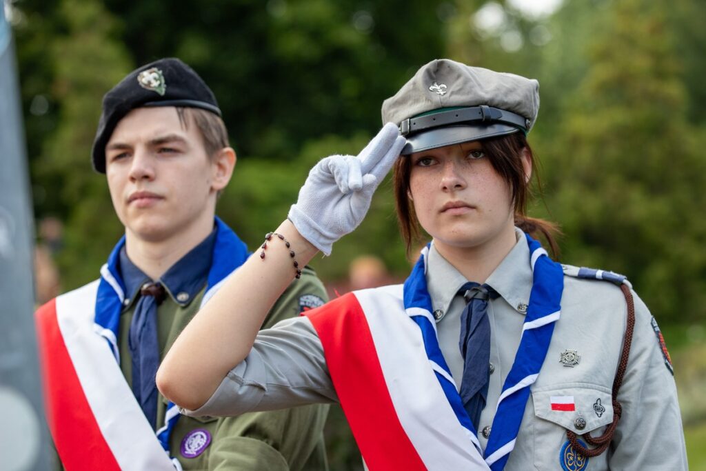 Regional anniversary commemoration of the Warsaw Uprising outbreak in Toruń, photo by Agnieszka Bielecka, for UMT