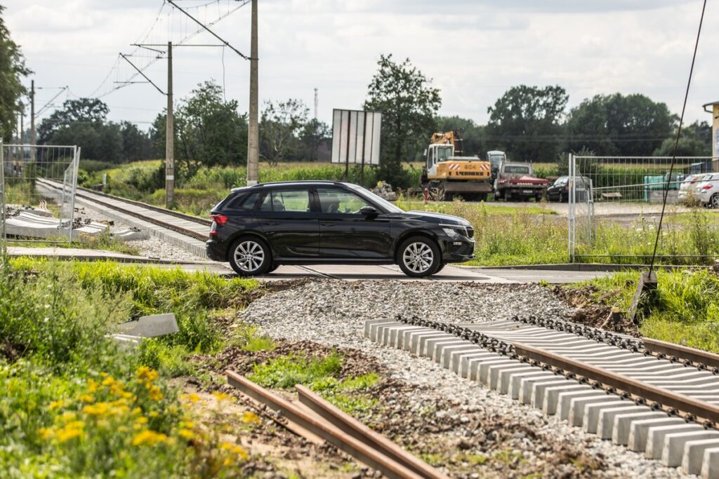 Remont linii kolejowej Aleksandrów Kujawski – Ciechocinek, fot. Andrzej Goiński/UMWKP